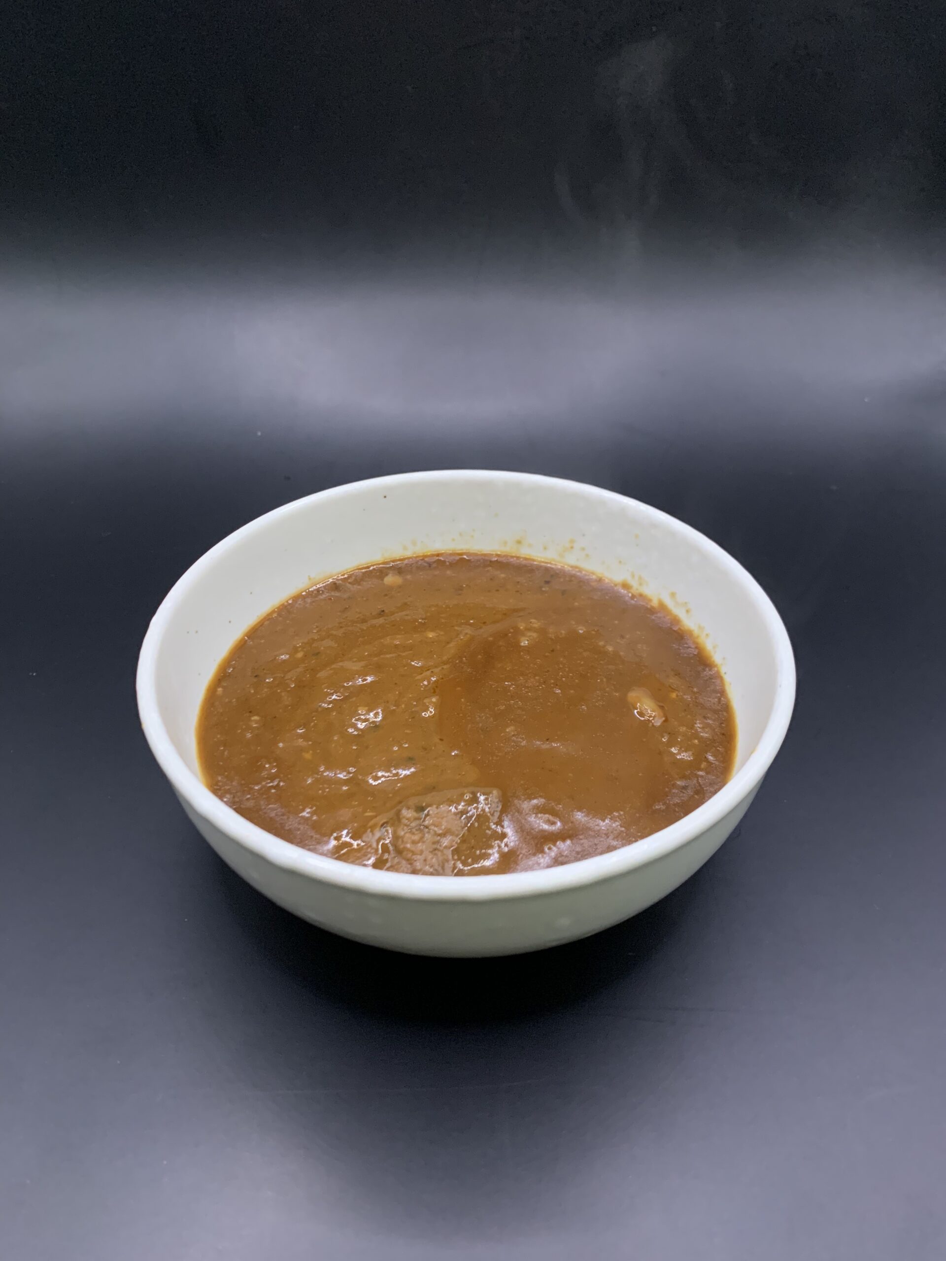 皿に盛ったほりにしカレー